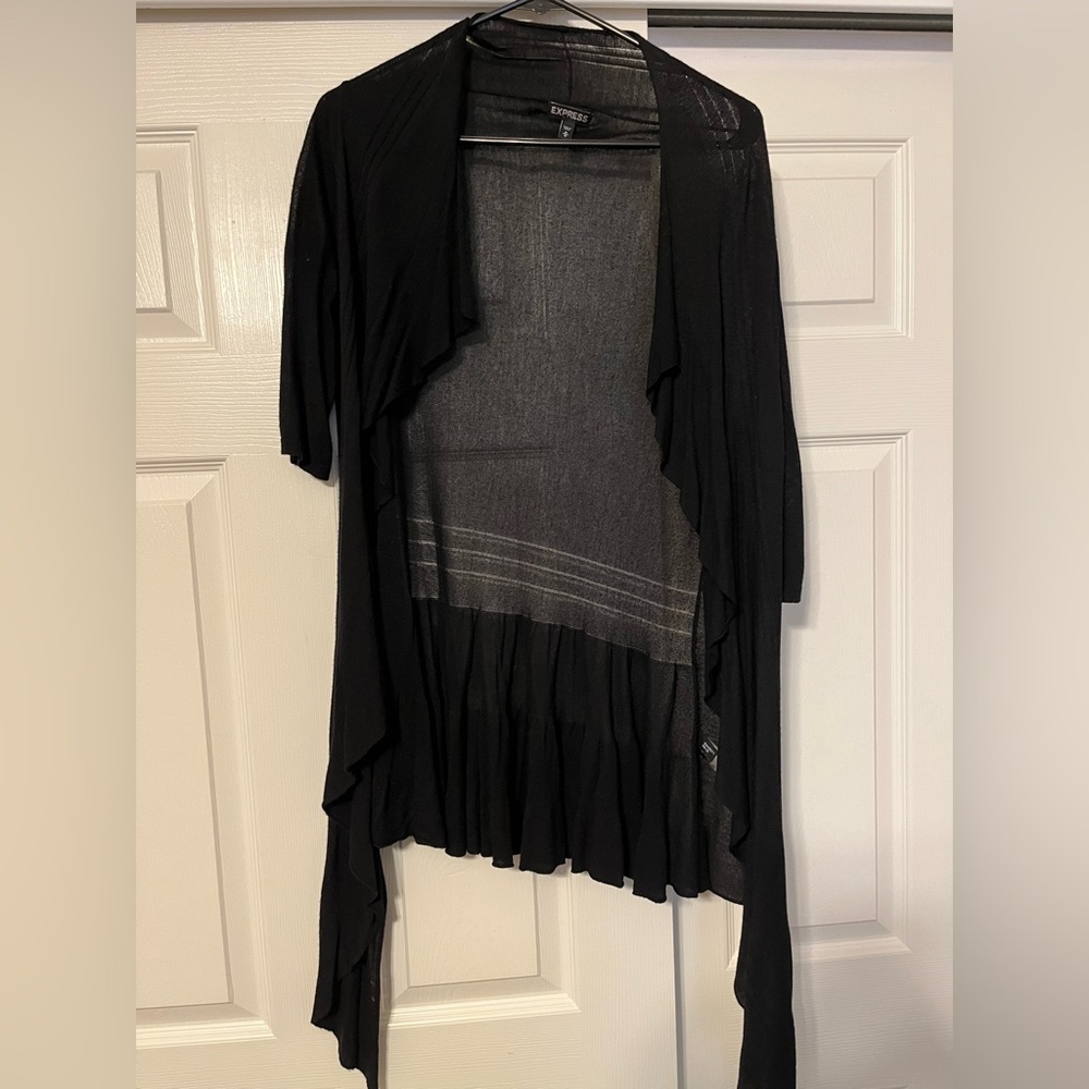 Express Black Cardigan